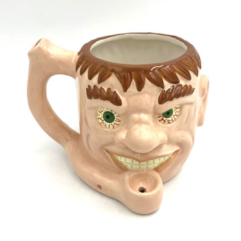[FASH-06061] FASHIONCRAFT CERAMIC WACKY WIRED WILLIE MUG #82561