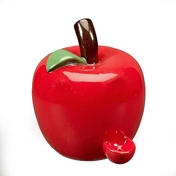 [FASH-06065] FASHIONCRAFT CERAMIC APPLE PIPE #82509