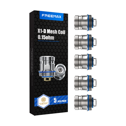 [FREE-05192] FREEMAX X1-D 0.15OHM MESH COIL 5CT