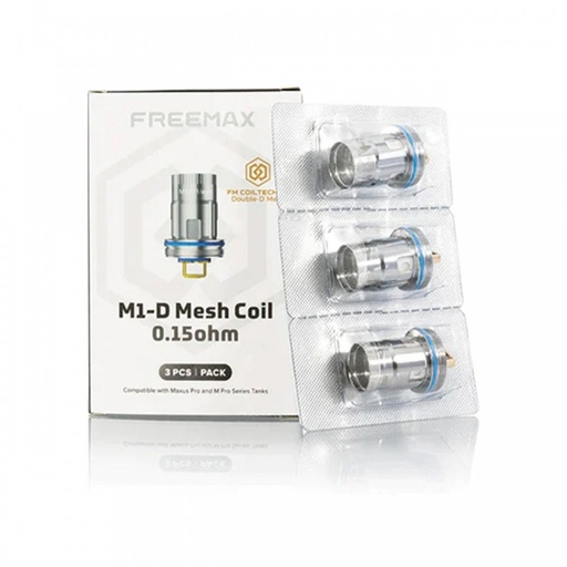 [FREE-12904] FREEMAX M1-D 0.15OHM MESH COIL 3CT