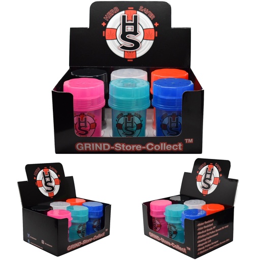 [GRI-02867] HERBSAVER GRINDER LARGE BOX OF 6