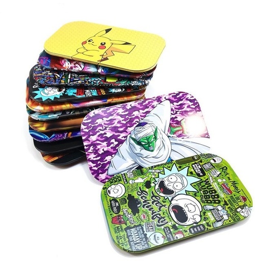 [HIPS-07921] HIPSTER MINI METAL TRAY WITH COVER ASSORTED DESIGNS