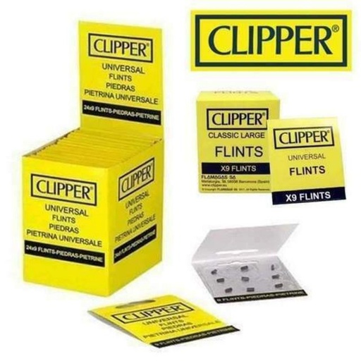 [INTREF00323] CLIPPER FLINTS 9CT BOX OF 24