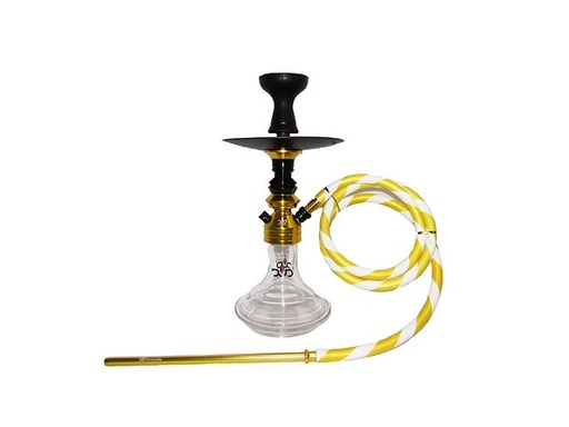 [INTREF00524] DUD GENIE HOOKAH 1 HOSE ASSORTED COLORS