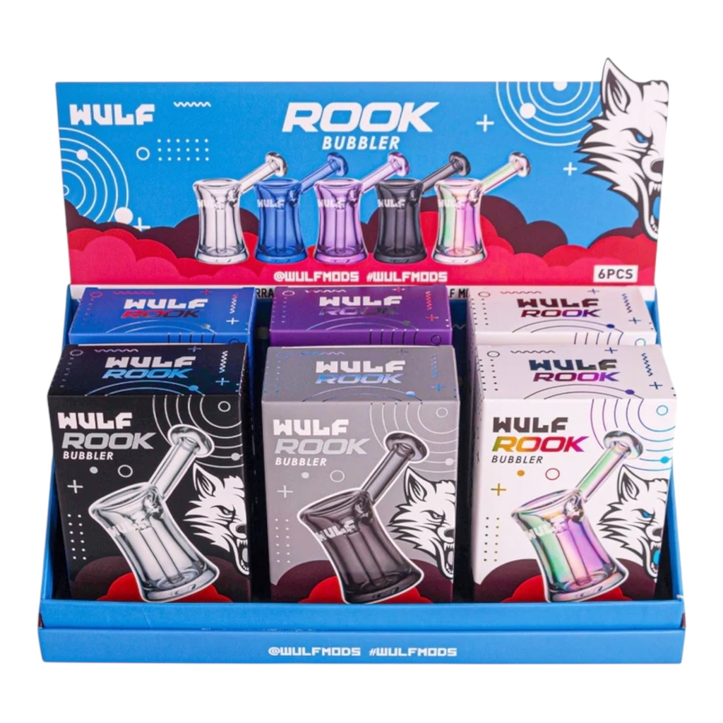 WULF ROOK BUBBLER BOX OF 6