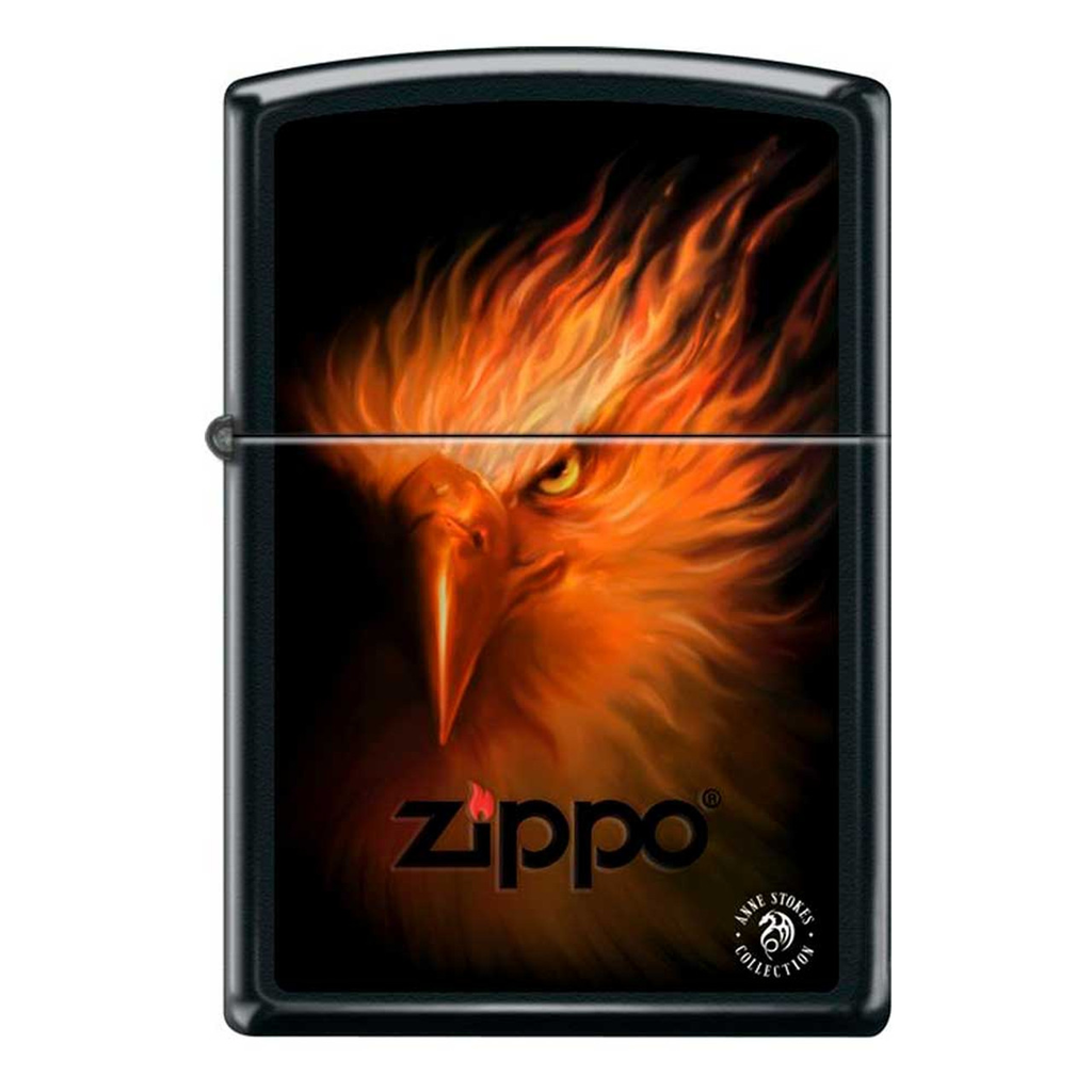 ZIPPO LIGHTER ANNE STOKES FIREBIRD DESIGN