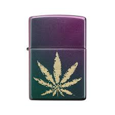 ZIPPO LIGHTER CANNABIS DESIGN 49185