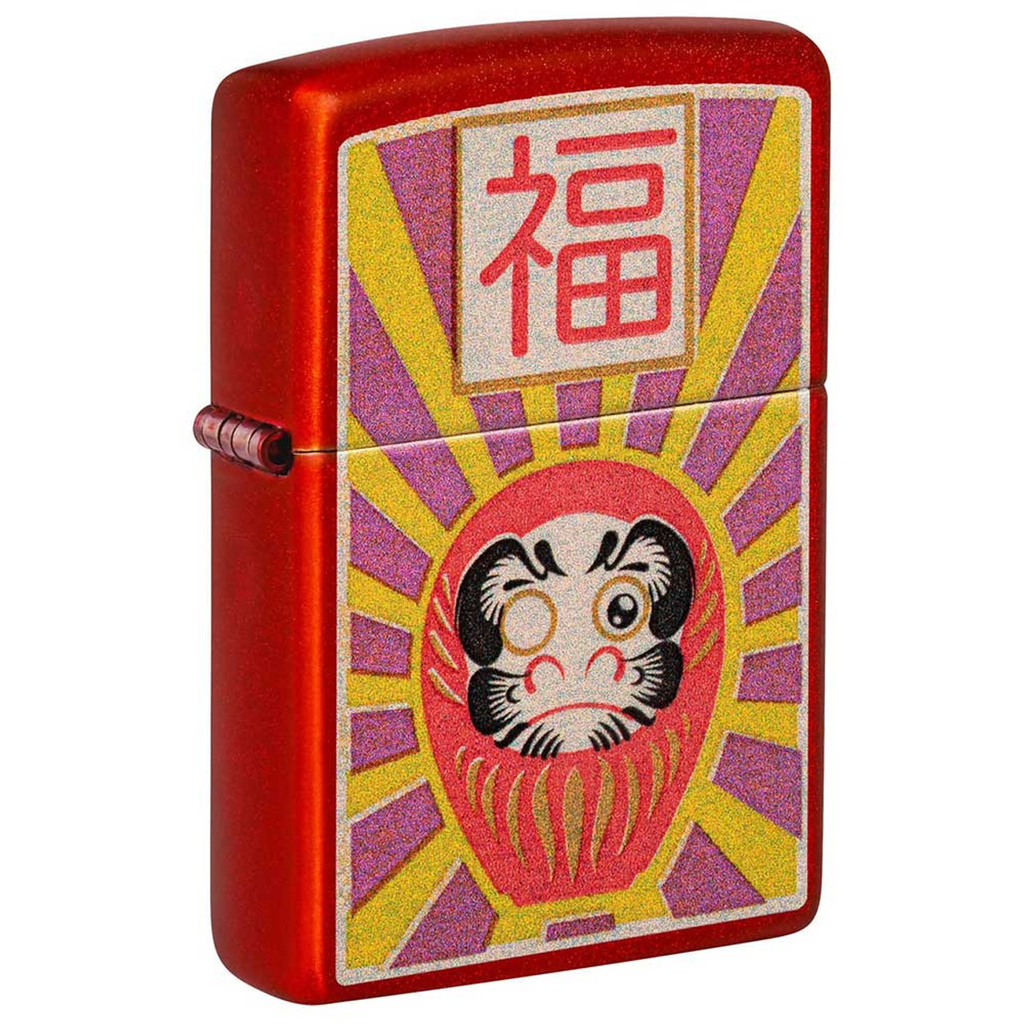 ZIPPO LIGHTER DARUMA DESIGN 49475