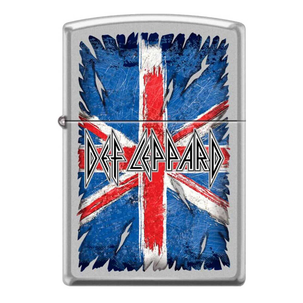 ZIPPO LIGHTER DEF LEOPARD DESIGN