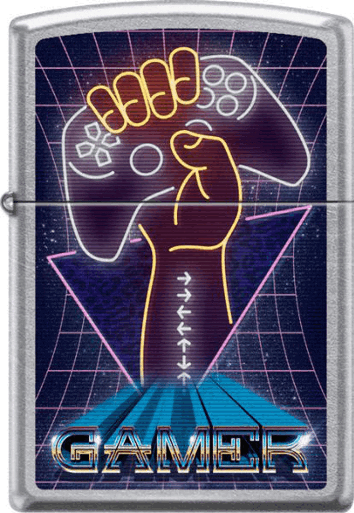 ZIPPO LIGHTER GAMER DESIGN