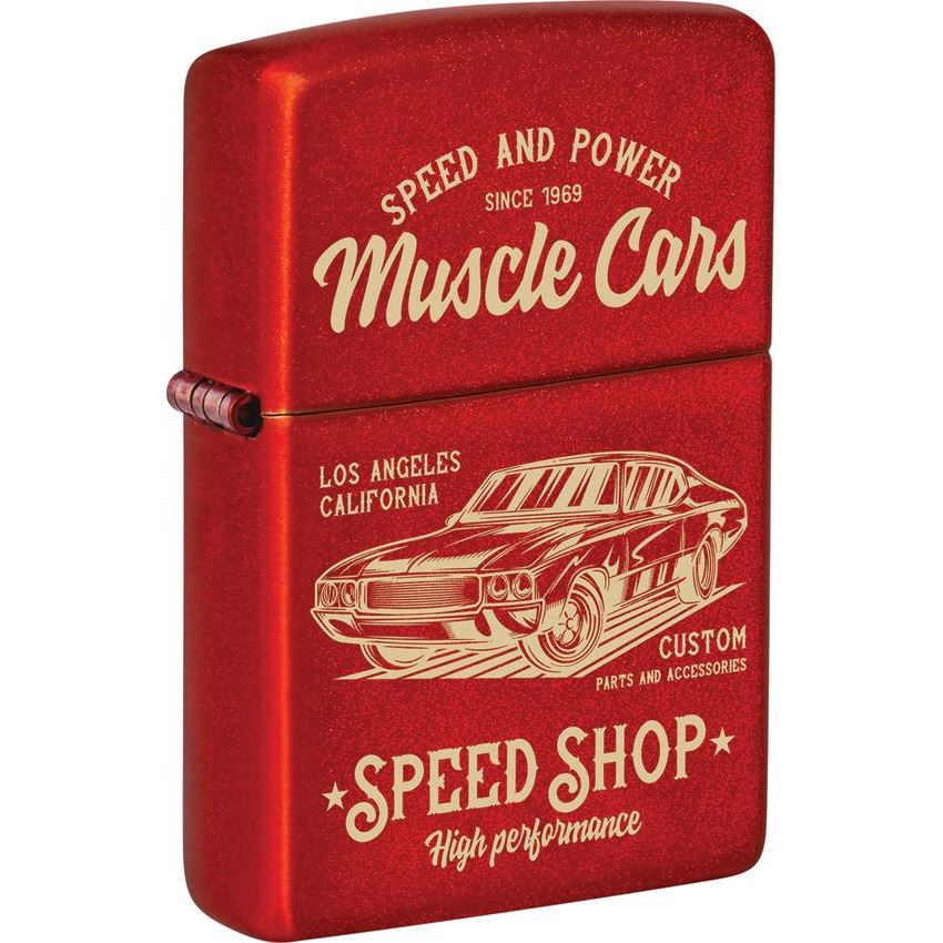ZIPPO LIGHTER MUSCLE CAR DESIGN 48523