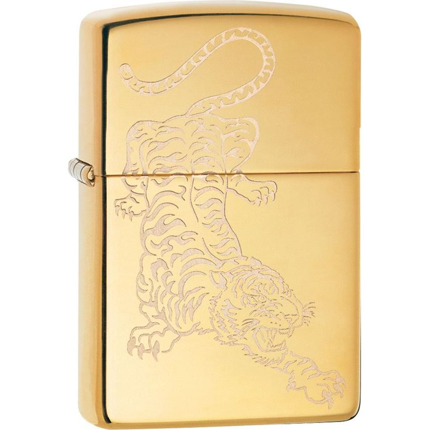 ZIPPO LIGHTER TATTOO TIGER DESIGN 29884