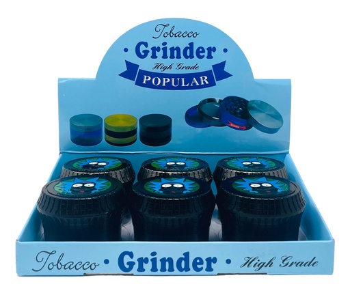 [TOBA-08011] TOBACCO GRINDER 4 PARTS #MD133DY-1KT BOX OF 6