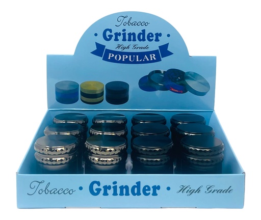[TOBA-08043] TOBACCO GRINDER 4 PARTS #MD140DYS BOX OF 12