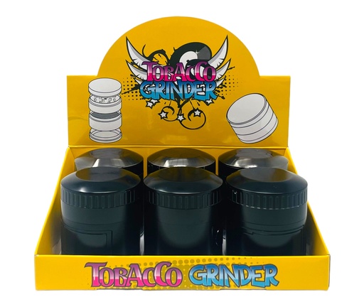 [TOBA-08067] TOBACCO GRINDER 4 PARTS #MD135DYS BOX OF 6