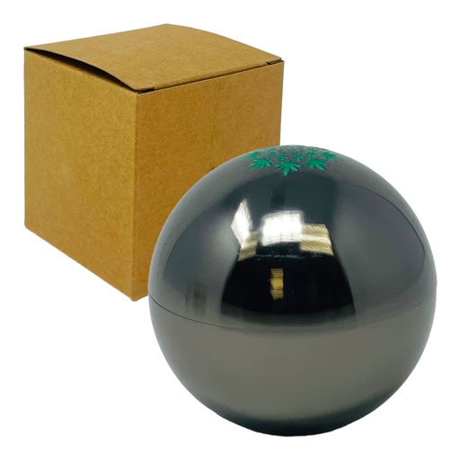 [TOBA-08147] TOBACCO GRINDER 3 PARTS GUNMETAL #MD065CP-2