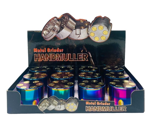 [TOBA-08149] TOBACCO GRINDER 3 PARTS #MD239XC BOX OF 12