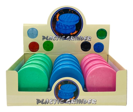 [TOBA-08171] TOBACCO GRINDER 3 PARTS #MD033HB-1 BOX OF 12