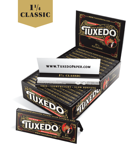 [TUXE-12060] TUXEDO CLASSIC 1 1/4 ROLLING PAPERS BOX OF 25