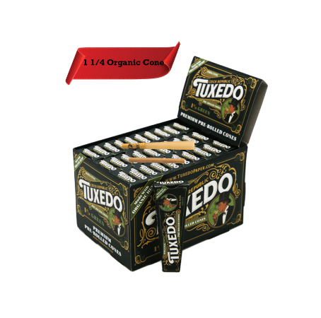 [TUXE-12074] TUXEDO ORGANIC 1 1/4 CONES 6CT BOX OF 30