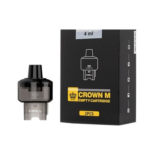 [UWEL-14031] UWELL CROWN M EMPTY CARTRIDGE 4ML 2CT
