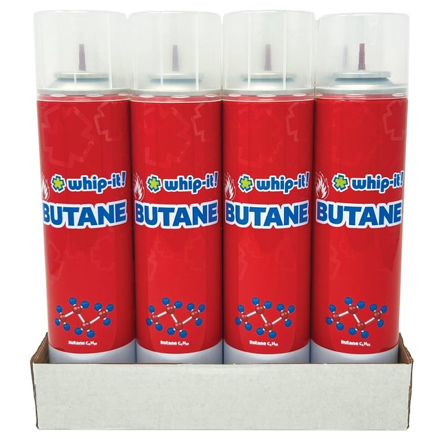 WHIP IT BUTANE GAS 300ML BOX OF 12