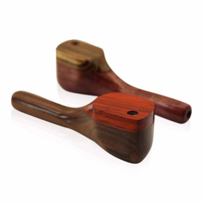 WOOD PIPE ASSORTED COLORS 25CT BAG