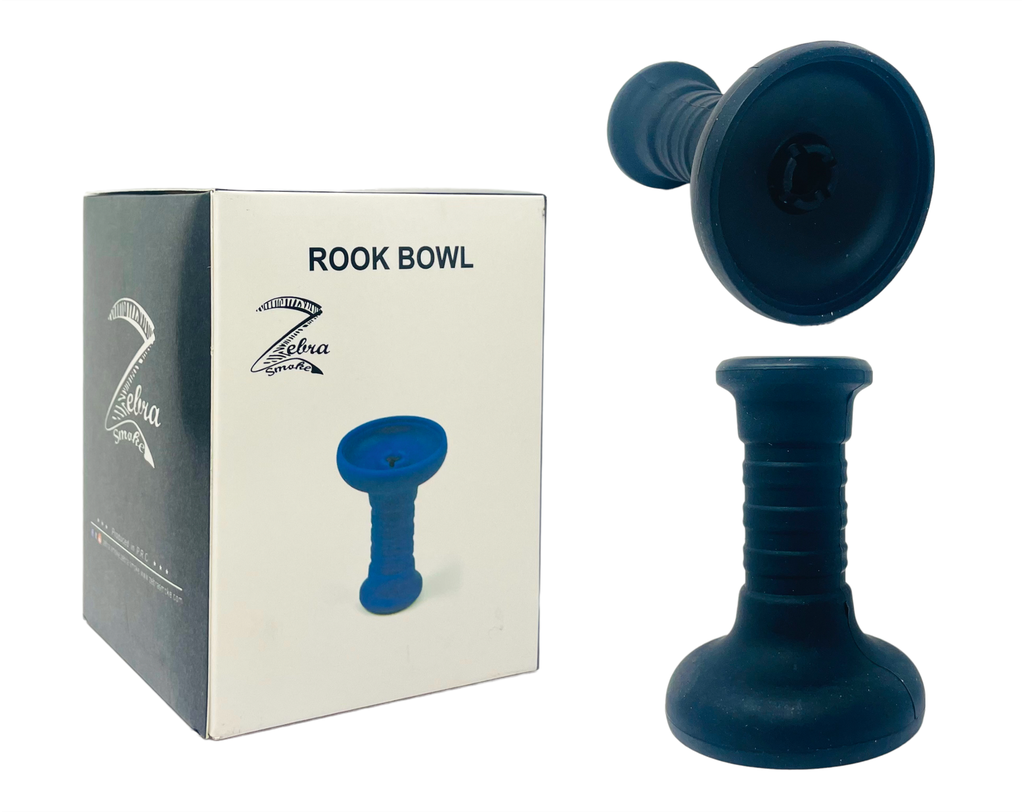 ZEBRA ROOK SILICONE BOWL ASSORTED COLORS