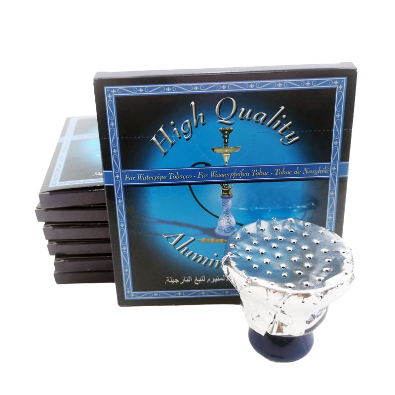 ZEBRA LARGE PUNCHED ALUMINIUM FOIL 100CT