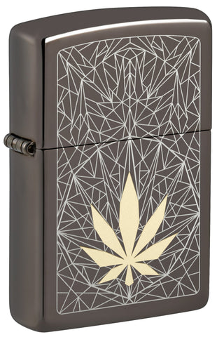 ZIPPO LIGHTER CANNABIS DESIGN 48384