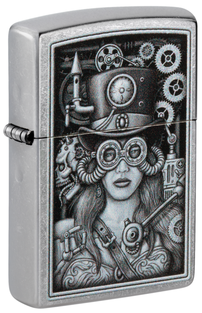 ZIPPO LIGHTER STEAMPUNK DESIGN 48387