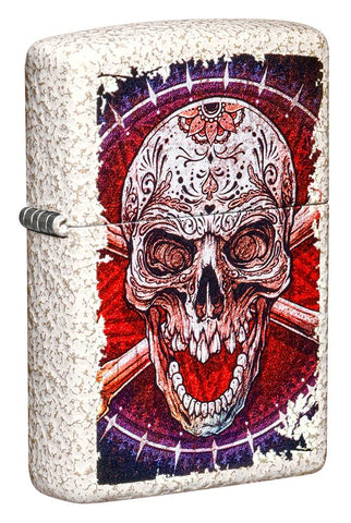 ZIPPO LIGHTER SKULL DESIGN 49410