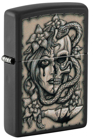 ZIPPO LIGHTER GORY TATTOO DESIGN 48616