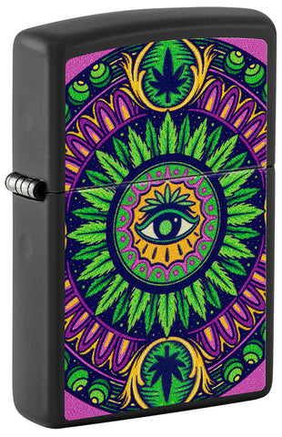 ZIPPO LIGHTER CANNABIS PATTERN DESIGN 48583