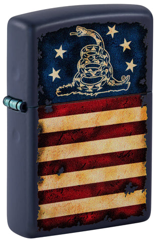 ZIPPO LIGHTER DONT TREAD ON ME 48554