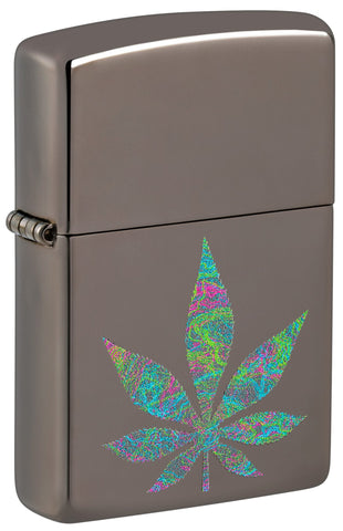 ZIPPO LIGHTER FUNKY CANNABIS DESIGN 48578