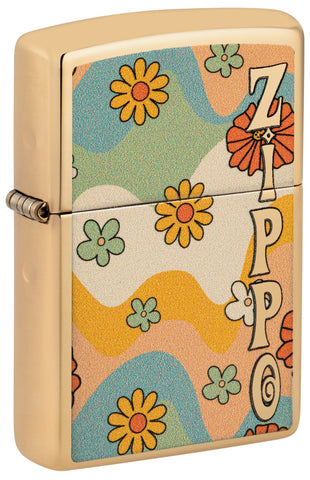 ZIPPO LIGHTER ZIPPO FLOWER POWER 48503