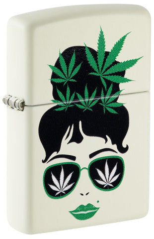 ZIPPO LIGHTER CANNABIS DESIGN 49837