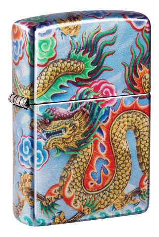 ZIPPO LIGHTER DRAGON DESIGN 48575