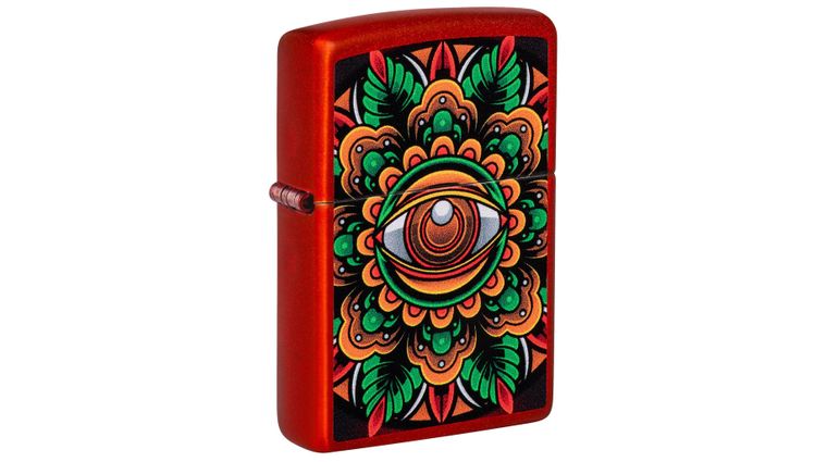 ZIPPO LIGHTER COUNTER CULTURE EYE DESIGN 48678