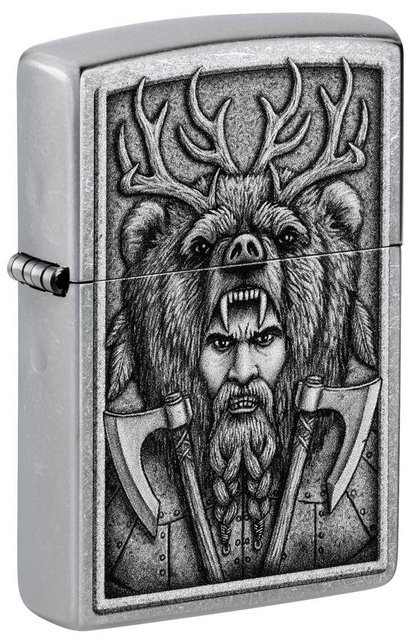 ZIPPO LIGHTER BARBARIAN DESIGN 48731