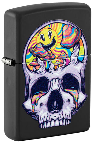ZIPPO LIGHTER SKULL MOON DESIGN 48737