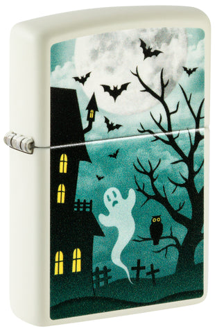 ZIPPO LIGHTER SPOOKY DESIGN 48727