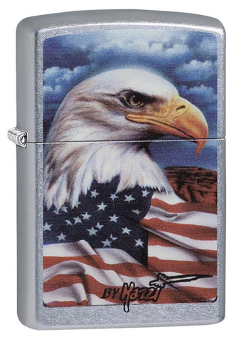ZIPPO LIGHTER MAZZI FREEDOM WATCH 24764