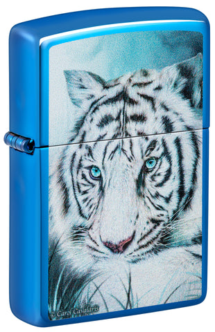 ZIPPO LIGHTER CAROL CAVALARIS TIGER 48951
