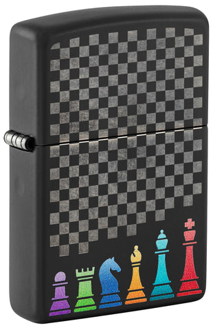 ZIPPO LIGHTER CHESS PIECES DESIGN 48662