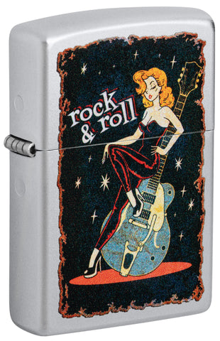 ZIPPO LIGHTER COOL CHICK DESIGN 48930