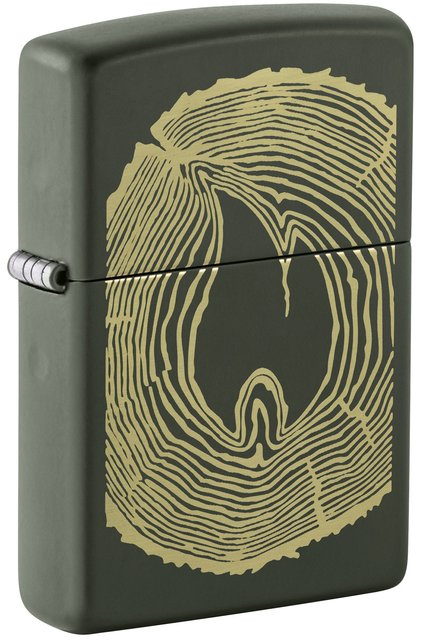 ZIPPO LIGHTER WOOD RING DESIGN 48959