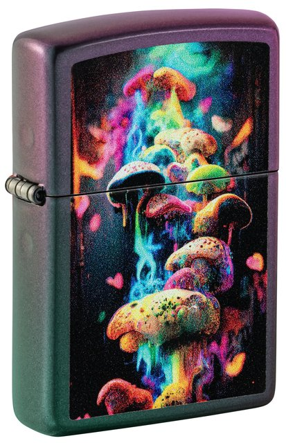 ZIPPO LIGHTER MUSHROOMS DESIGN 48929