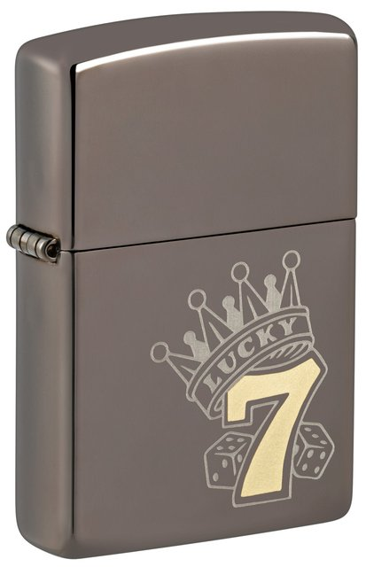ZIPPO LIGHTER LUCKY 7 DESIGN 48913